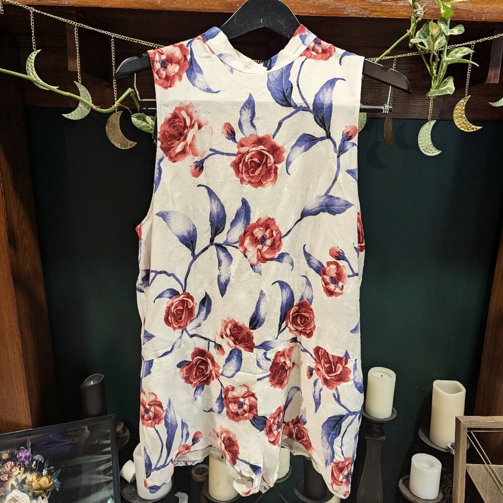 Free People Floral Romper